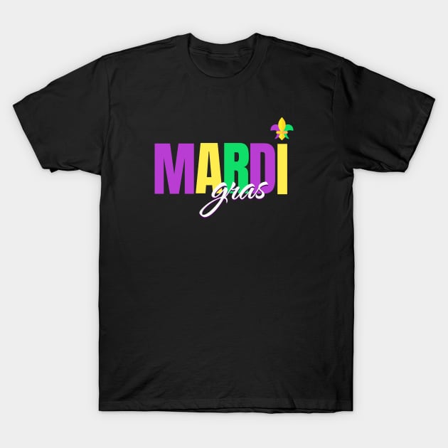 Mardi Gras 2024 shirt T-Shirt by Polynesian Vibes